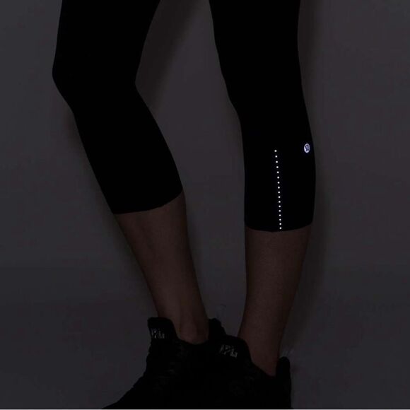 Lululemon Fast and Free Nulux Capri Black Leggings - 6 - Picture 10 of 12